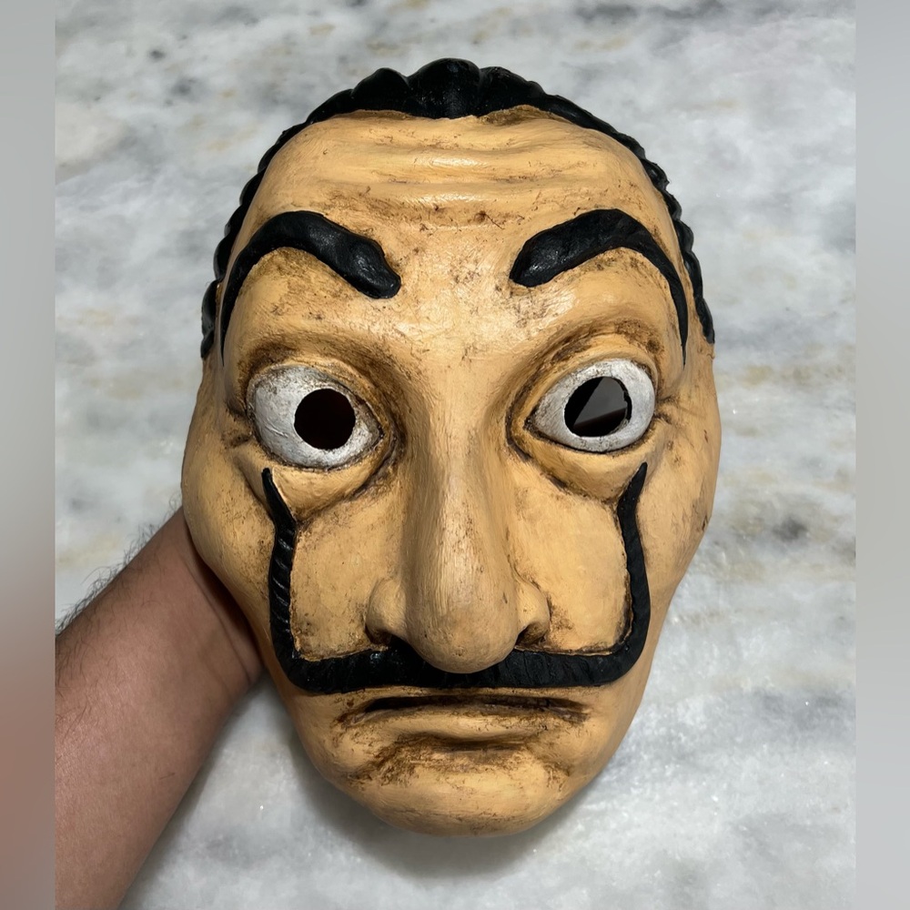 Money Heist Salvador Dali Mask handmade